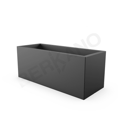 Кашпо Cubric 150*60 Coal Black