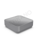Стол Grace с стеклом Graphite