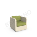 Кресло Grace с подушками Bone Brown / Green Кресло Grace с подушками Bone Brown / Green