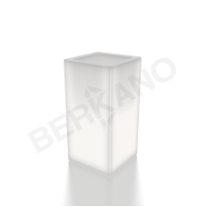 Кашпо Cubric 40*80 DB Snow White Light Кашпо Cubric 40*80 DB Snow White Light