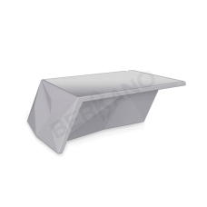 Стол Quaro со стеклом Graphite Стол Quaro со стеклом Graphite