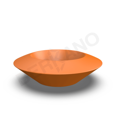 Кашпо Scodella 100 DB Orange