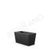 Кашпо Trapezio 42H DB Coal Black Кашпо Trapezio 42H DB Coal Black