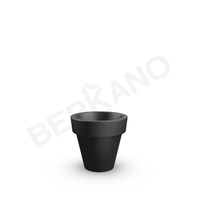 Кашпо Classic 60 Coal Black