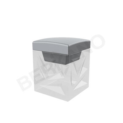 Сиденье для Icelandic Cube Concrete Gray