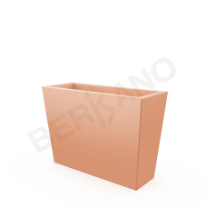 Кашпо Trapezio 70H DB Terracotta