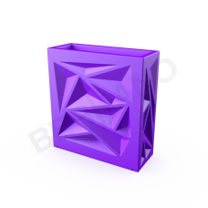 Кашпо Icelandic Square DB Deep Violet Кашпо Icelandic Square DB Deep Violet