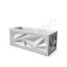 Кашпо Icelandic Horizontal DB Snow White Кашпо Icelandic Horizontal DB Snow White