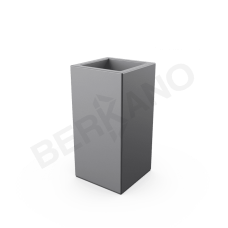 Кашпо Cubric 40*80 DB Graphite