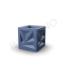 Кашпо Icelandic Cube DB Wave Blue Кашпо Icelandic Cube DB Wave Blue