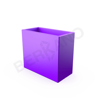 Кашпо Cubric 70*80 DB Deep Violet