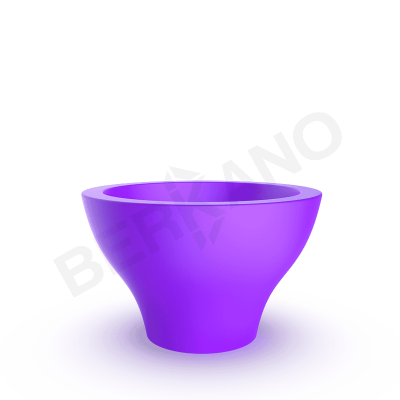 Кашпо Vetro 50 Deep Violet