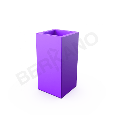 Кашпо Cubric 40*80 DB Deep Violet
