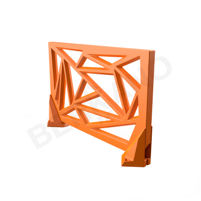 Зонирование Icelandic Fence Orange