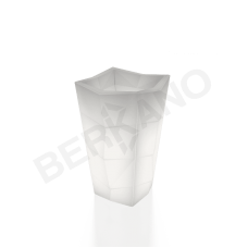 Кашпо Agava 85 DB Snow White Light