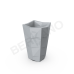 Кашпо Agava 85 Concrete Gray Кашпо Agava 85 Concrete Gray