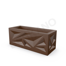 Кашпо Icelandic Horizontal DB Brown Кашпо Icelandic Horizontal DB Brown