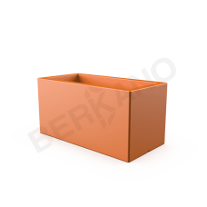 Кашпо Cubric 80*40 DB Orange