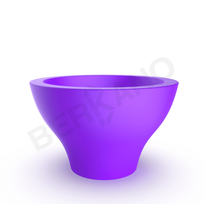 Кашпо Vetro 75 Deep Violet