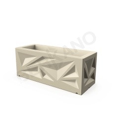 Кашпо Icelandic Horizontal DB Bone Brown Кашпо Icelandic Horizontal DB Bone Brown
