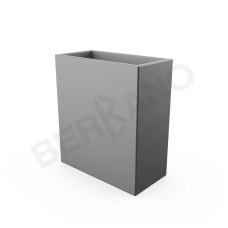 Кашпо Cubric 90*80 DB Graphite