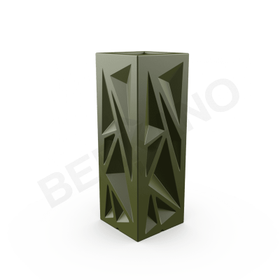 Кашпо Icelandic Vertical DB Olive Green