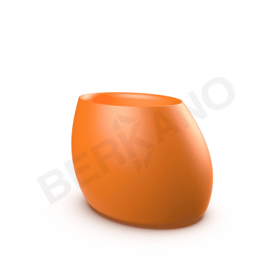 Кашпо Bend 80 Orange