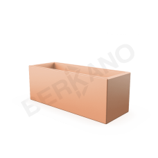 Кашпо Cubric 30*80 Terracotta