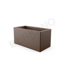 Кашпо Cubric 40*100 DB Brown Кашпо Cubric 40*100 DB Brown