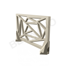 Зонирование Icelandic Fence Bone Brown