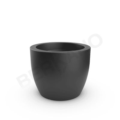 Кашпо Tigel 50 Coal Black