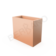 Кашпо Cubric 70*80 DB Terracotta