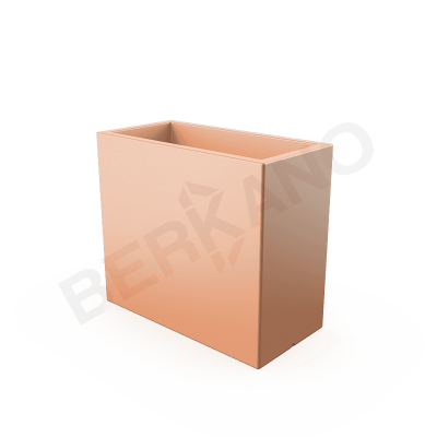 Кашпо Cubric 70*80 DB Terracotta