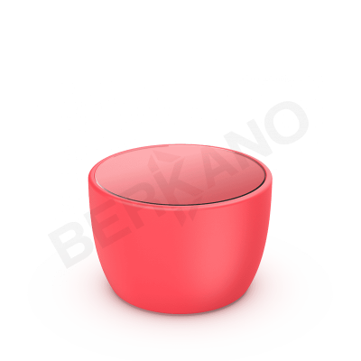 Стол Smable с стеклом Chili Red