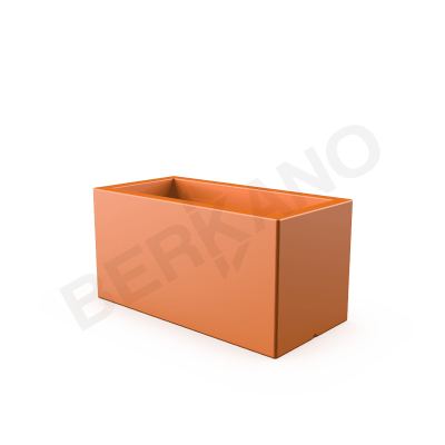 Кашпо Cubric 40*100 DB Orange