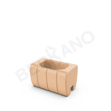 Кашпо-соединитель Y-seat longer DB Terracotta
