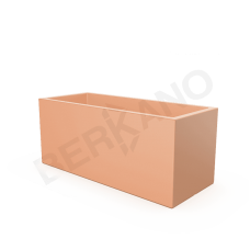 Кашпо Cubric 120*50 Terracotta