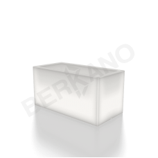 Кашпо Cubric 40*100 DB Snow White Light Кашпо Cubric 40*100 DB Snow White Light