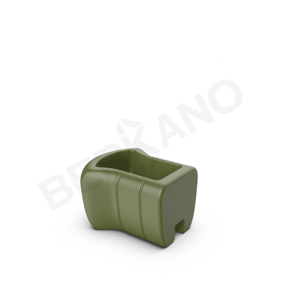 Кашпо-соединитель Y-seat tip DB Olive green