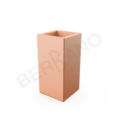 Кашпо Cubric 40*80 DB Terracotta