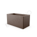 Кашпо Cubric 80*40 Brown Кашпо Cubric 80*40 Brown