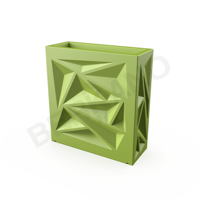 Кашпо Icelandic Square DB Spring Green