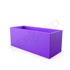 Кашпо Cubric 150*60 Deep Violet