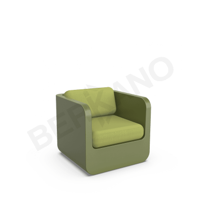 Кресло Grace с подушками Olive green / Green
