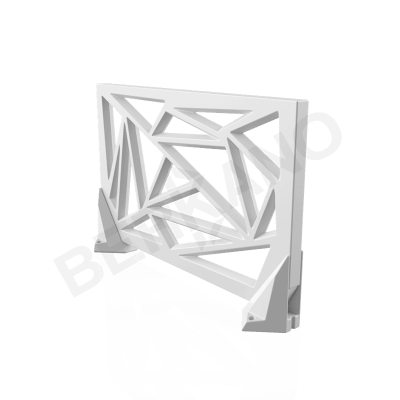 Зонирование Icelandic Fence Snow White