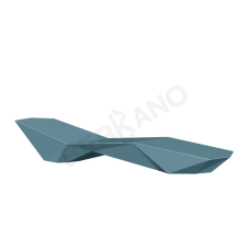 Шезлонг Quaro без подушек Blue Pine Шезлонг Quaro без подушек Blue Pine