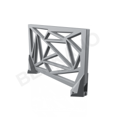 Зонирование Icelandic Fence Concrete Gray