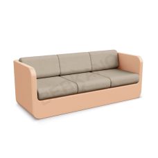 Диван Grace с подушками Terracotta / Bone Brown Диван Grace с подушками Terracotta / Bone Brown