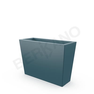 Кашпо Trapezio 70H DB Blue Pine