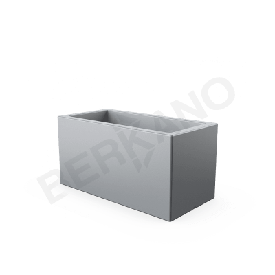 Кашпо Cubric 40*100 DB Concrete Gray